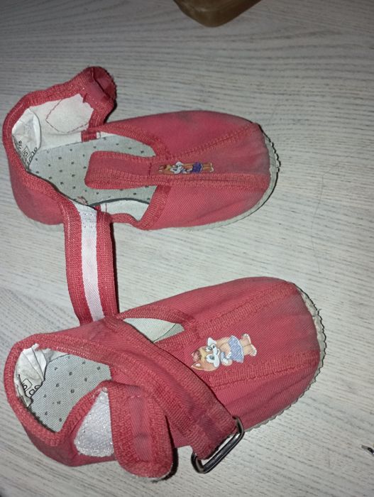 Дитячі текстильні тапочки • р. 20 • стелька ~12,5 см