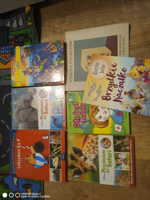 Zestaw książki + bajki DVD dla dzieci