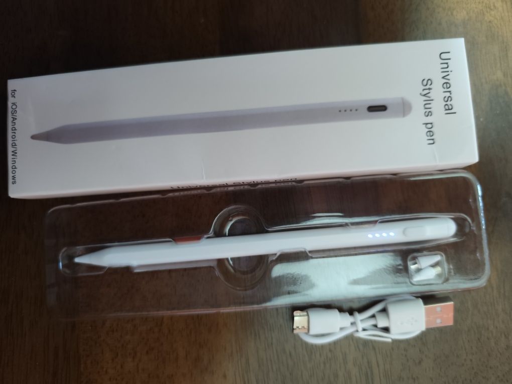 Caneta pen stylus capacitiva para iOS, Android ou Windows