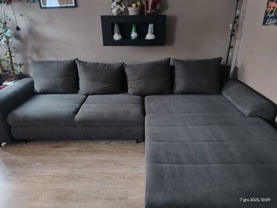 Narożnik z funkcją spania