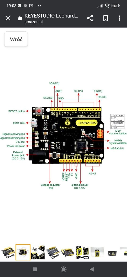 Keyestudio Leonardo R3