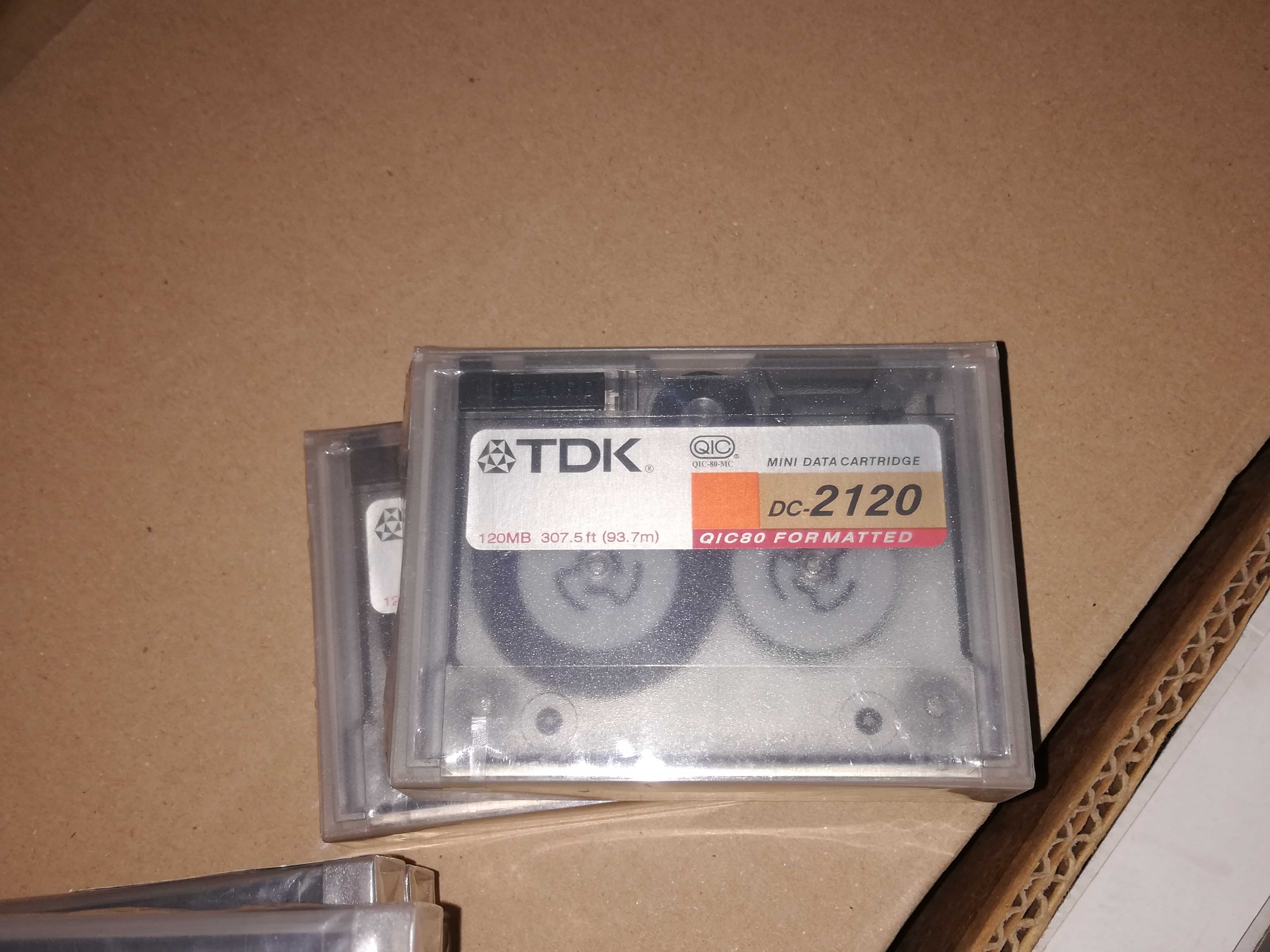 QIC 80 DC2120 xl DC2120 Kaseta taśma do napędu streamer TDK