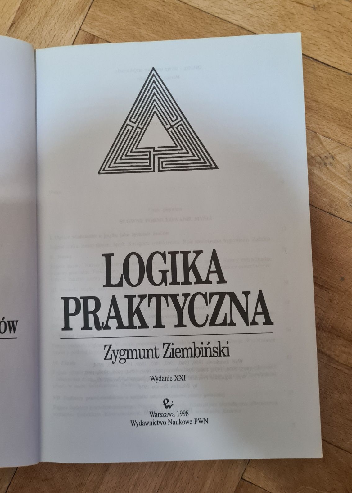 Logika praktyczna, Z. Ziembiński