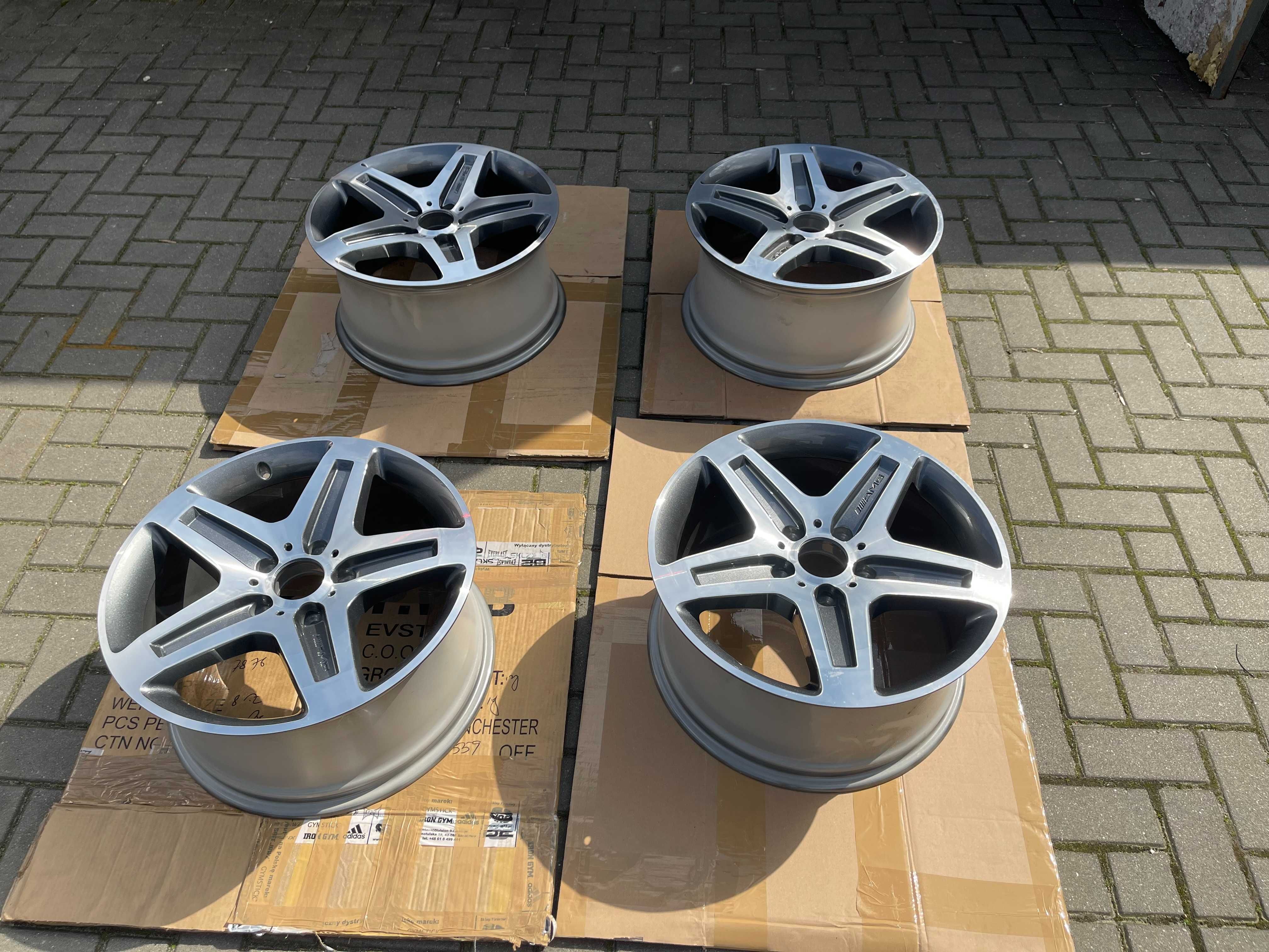 Felgi Mercedes AMG OE 19, Nowe, Stan Idealny, G55, G63 AMG, Komplet