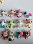 7 lps littlest pet shop figurki zestaw figurek pet shopy