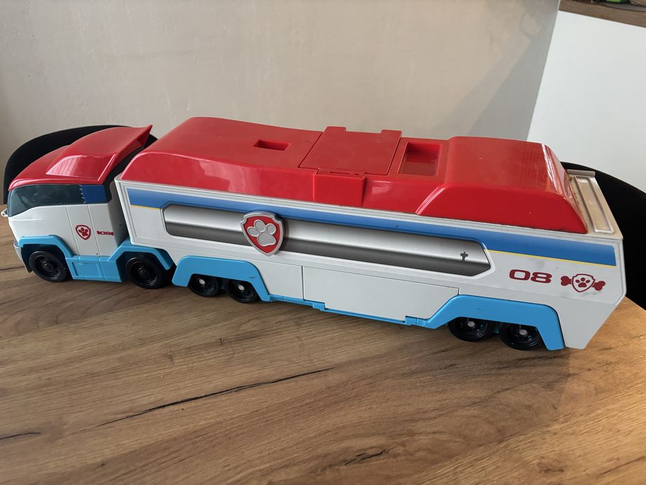 Samochów Tranporter Ciężarowka Psi Patrol