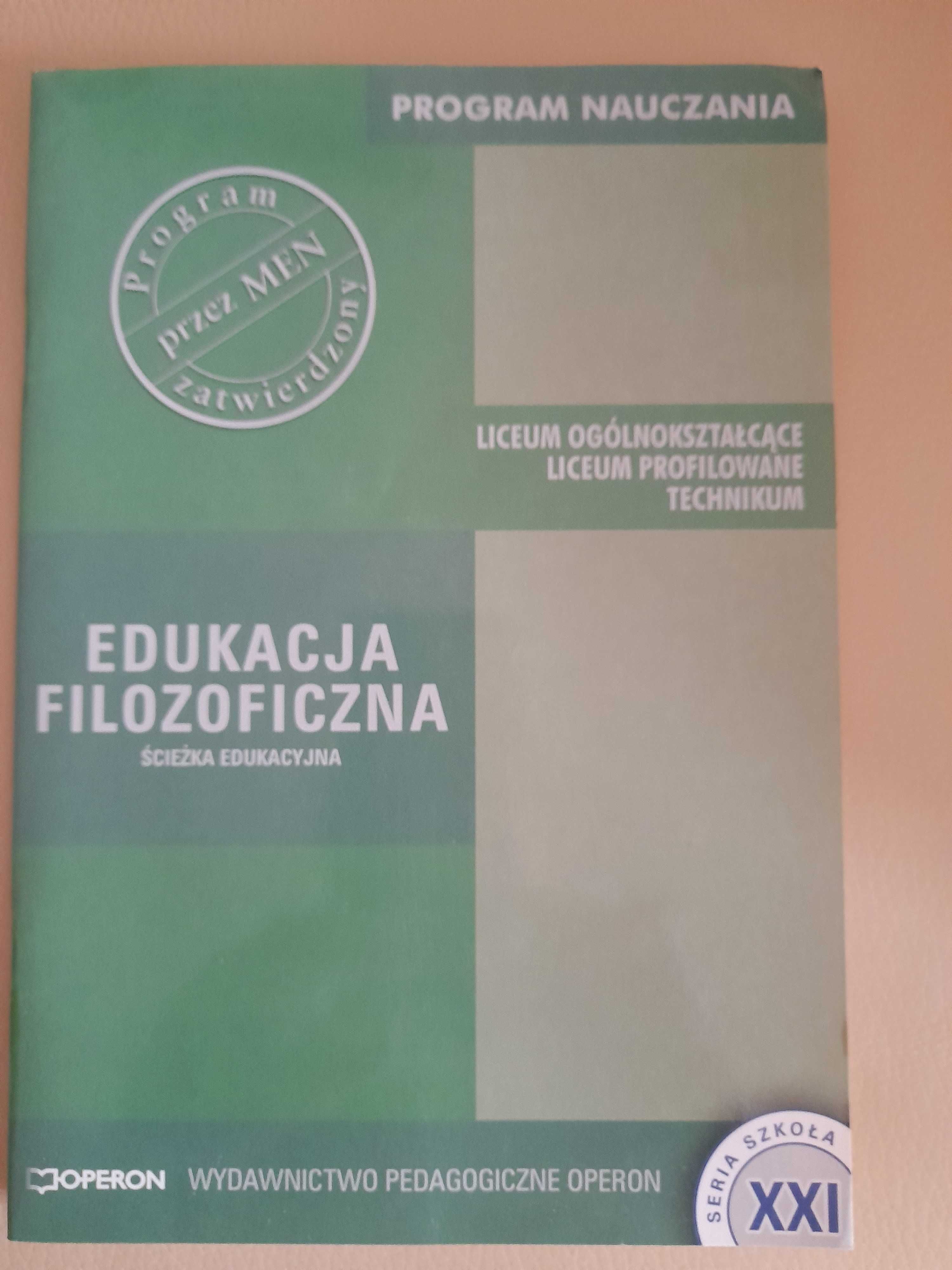 edukacja filozoficzna.ścieżka edukacyjna