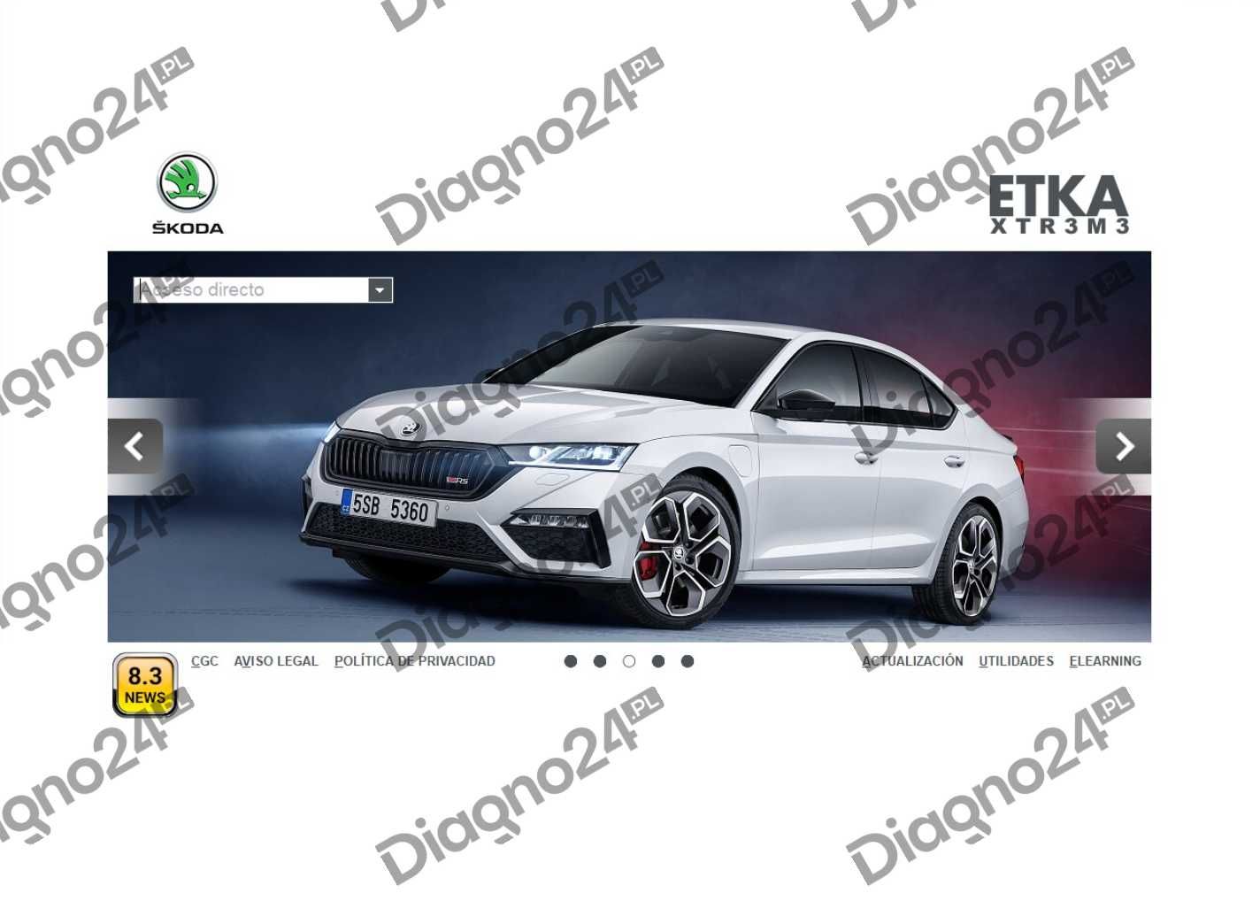 Program ETKA 8.3 Delphi Autocom VW Skoda Seat Audi KATALOG Części 2021