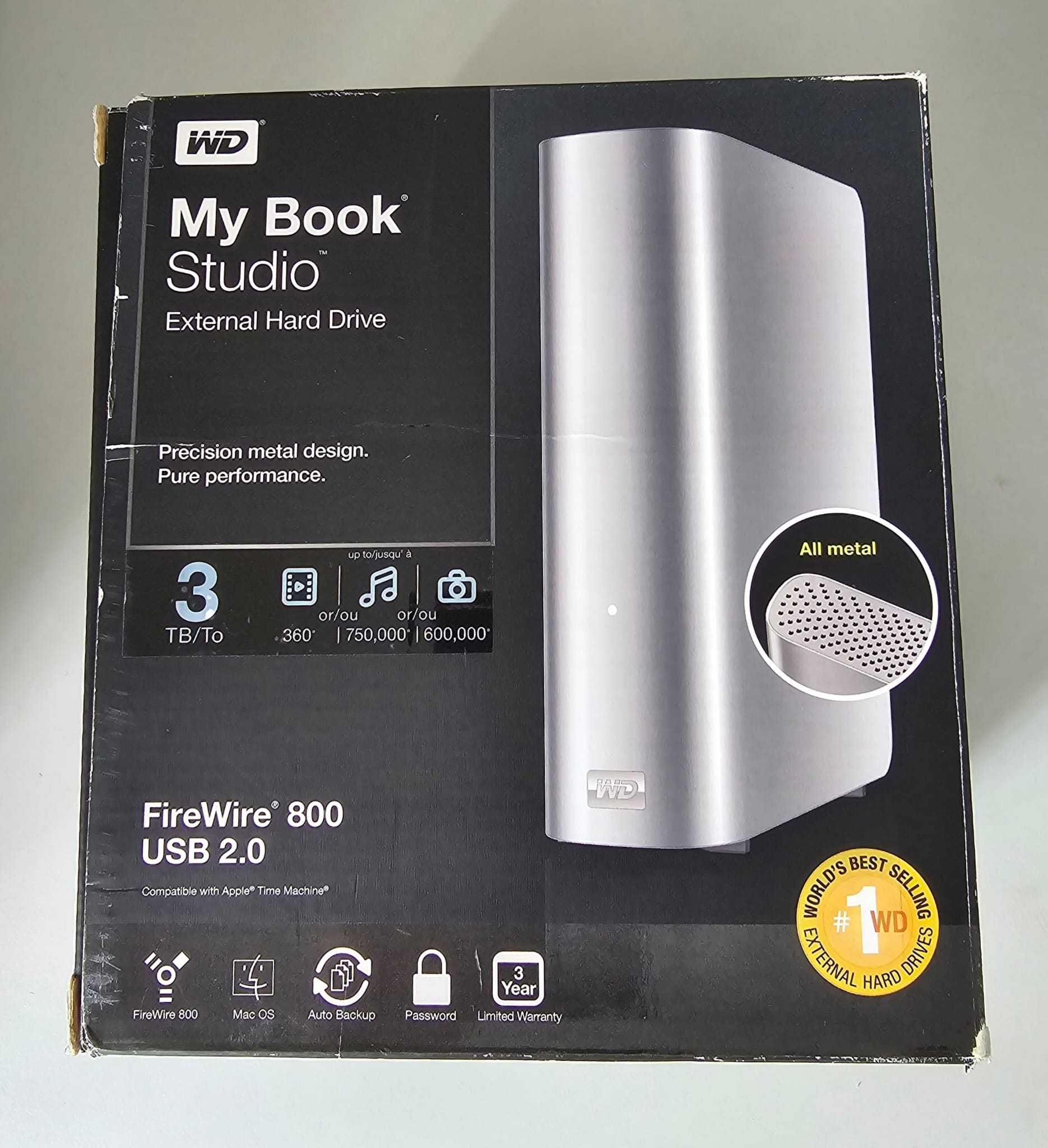 Disco Externo WD My Book Studio 3TB