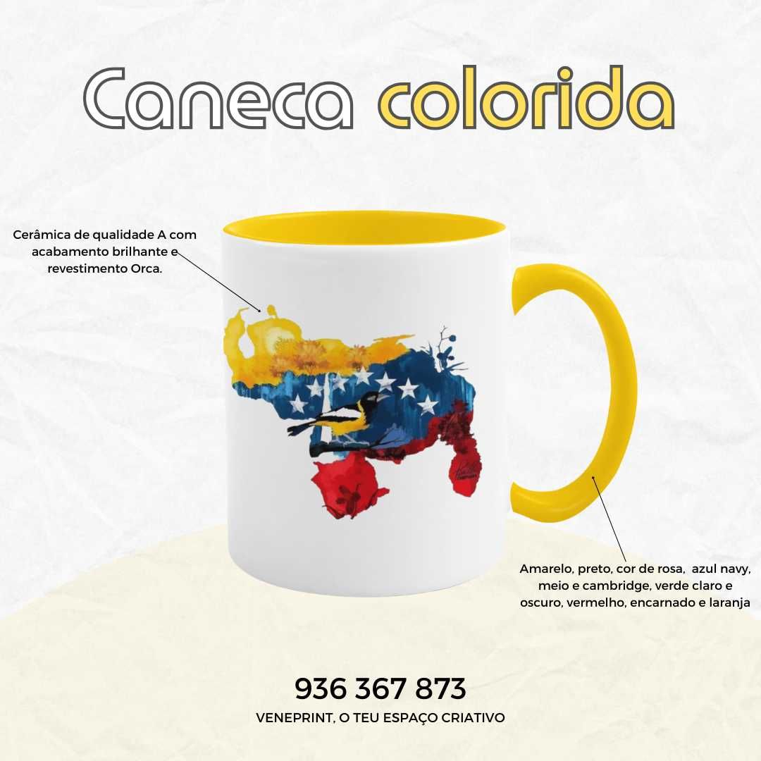 Canecas coloridas