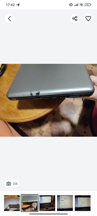 Продам ноутбук HP635
