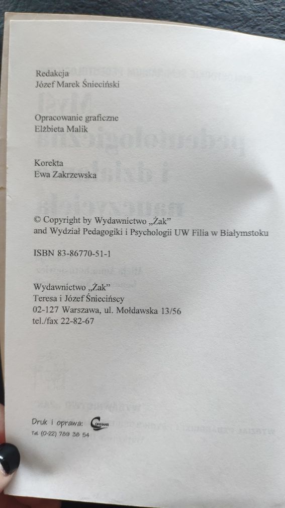 Myśl pedeutologiczna i działanie nauczyciela , 1997 r