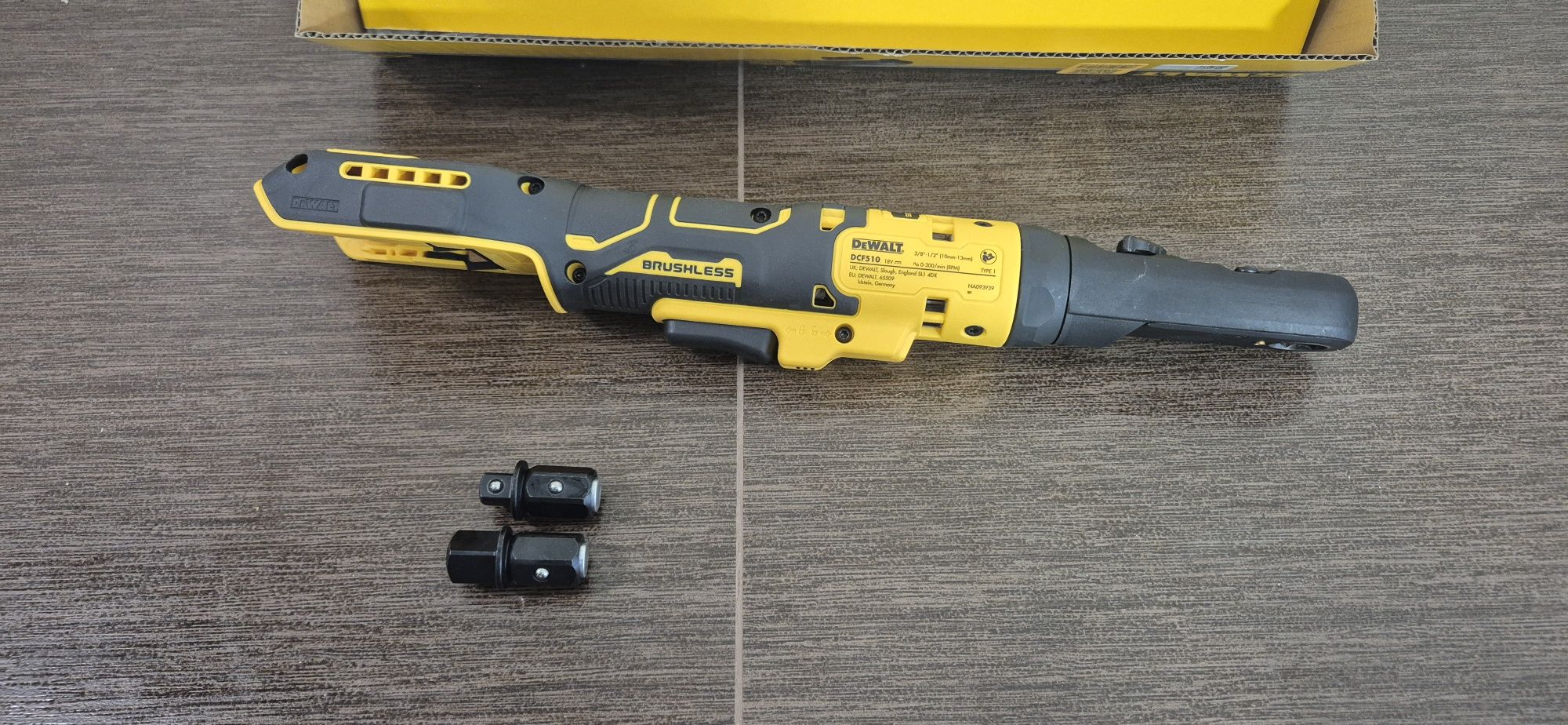 DeWALT DCF510 akumulatorowa grzechotka przelotowa