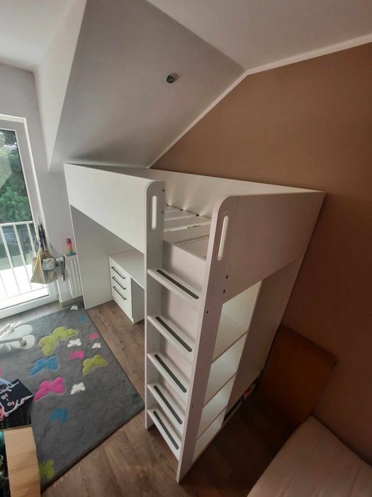 Rama łóżka Ikea Smastad
