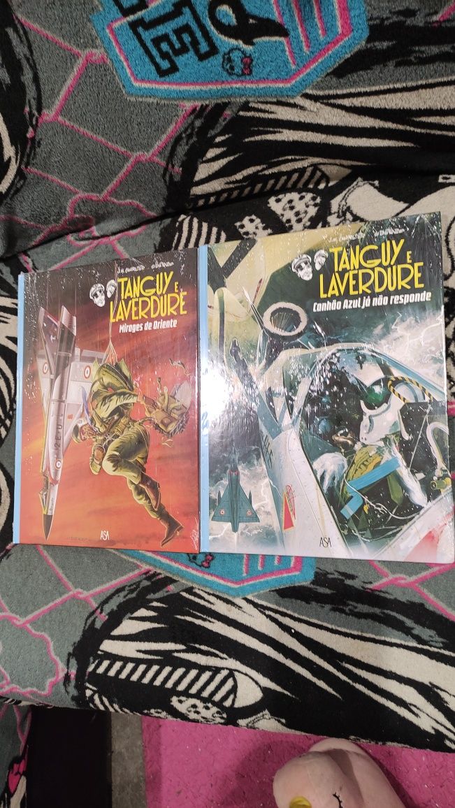 Livros Banda Desenhada " Tanguy e Laverdure"