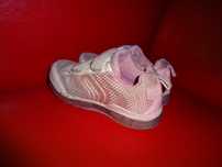 GEOX RESPIRA świecące podeszwy buty adidasy białe różowe dziewczęce 31