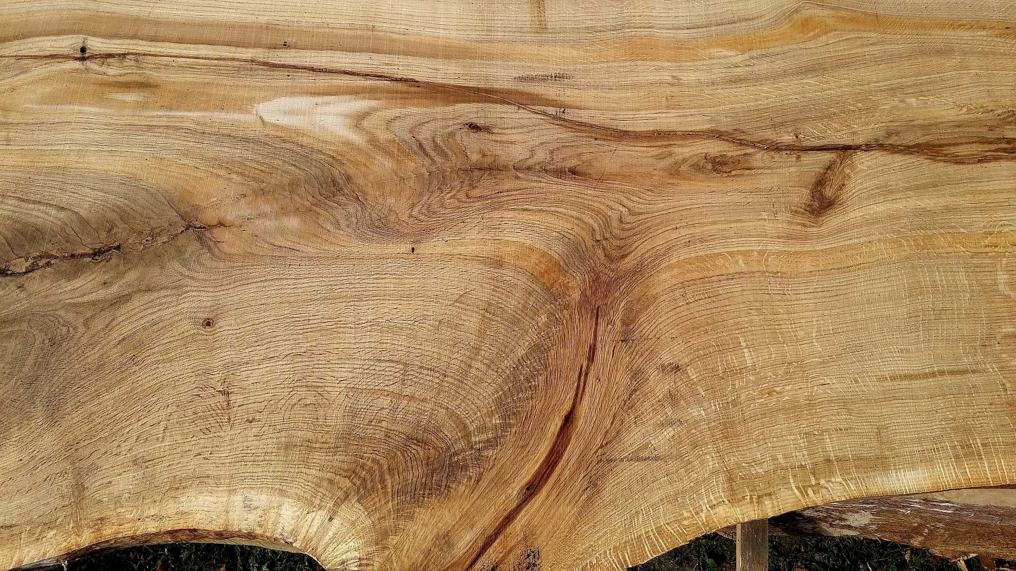 deska dębowa dąb monolit suchy 260/105/8 cm, 9 -letnia wysyłka