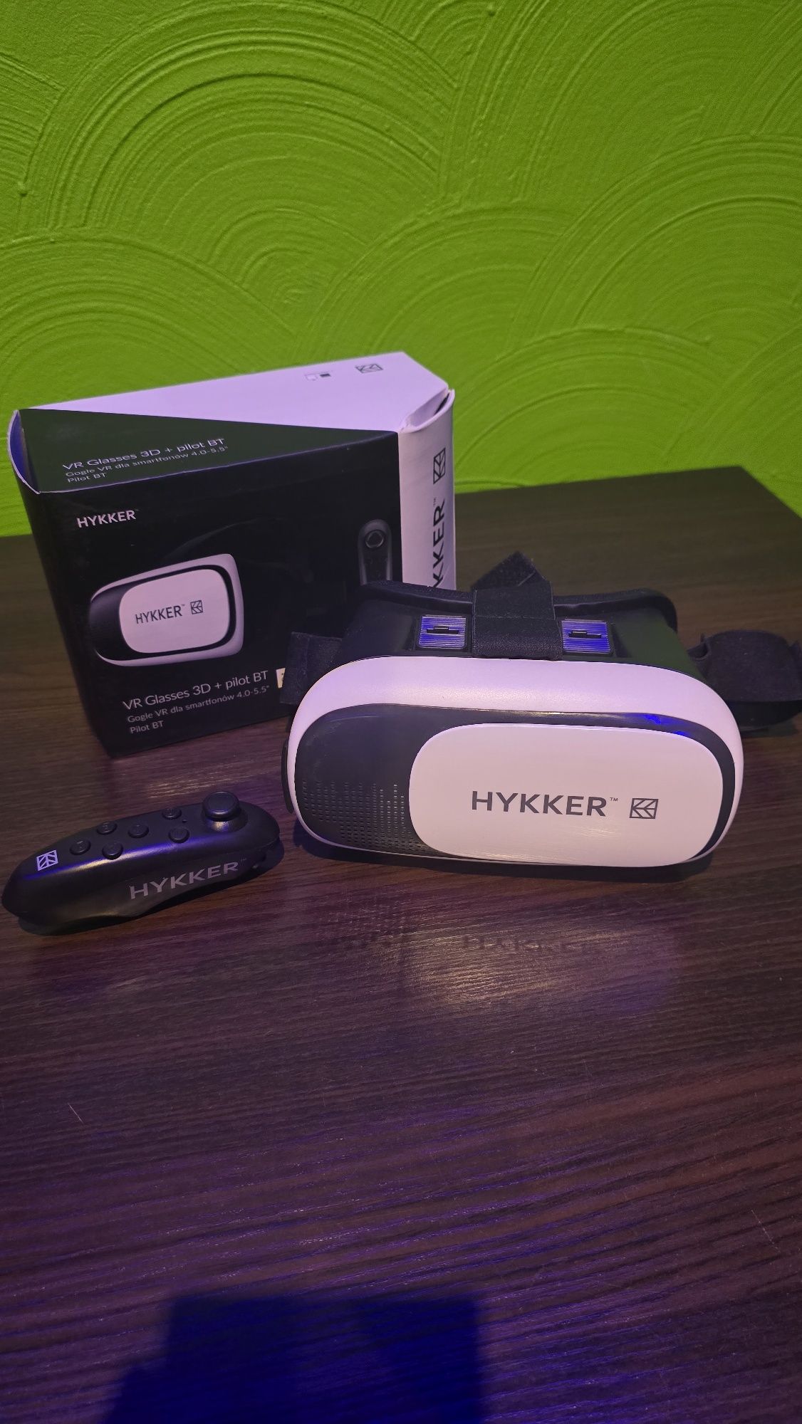 Hykker Gogle VR + pilot Bluetooth