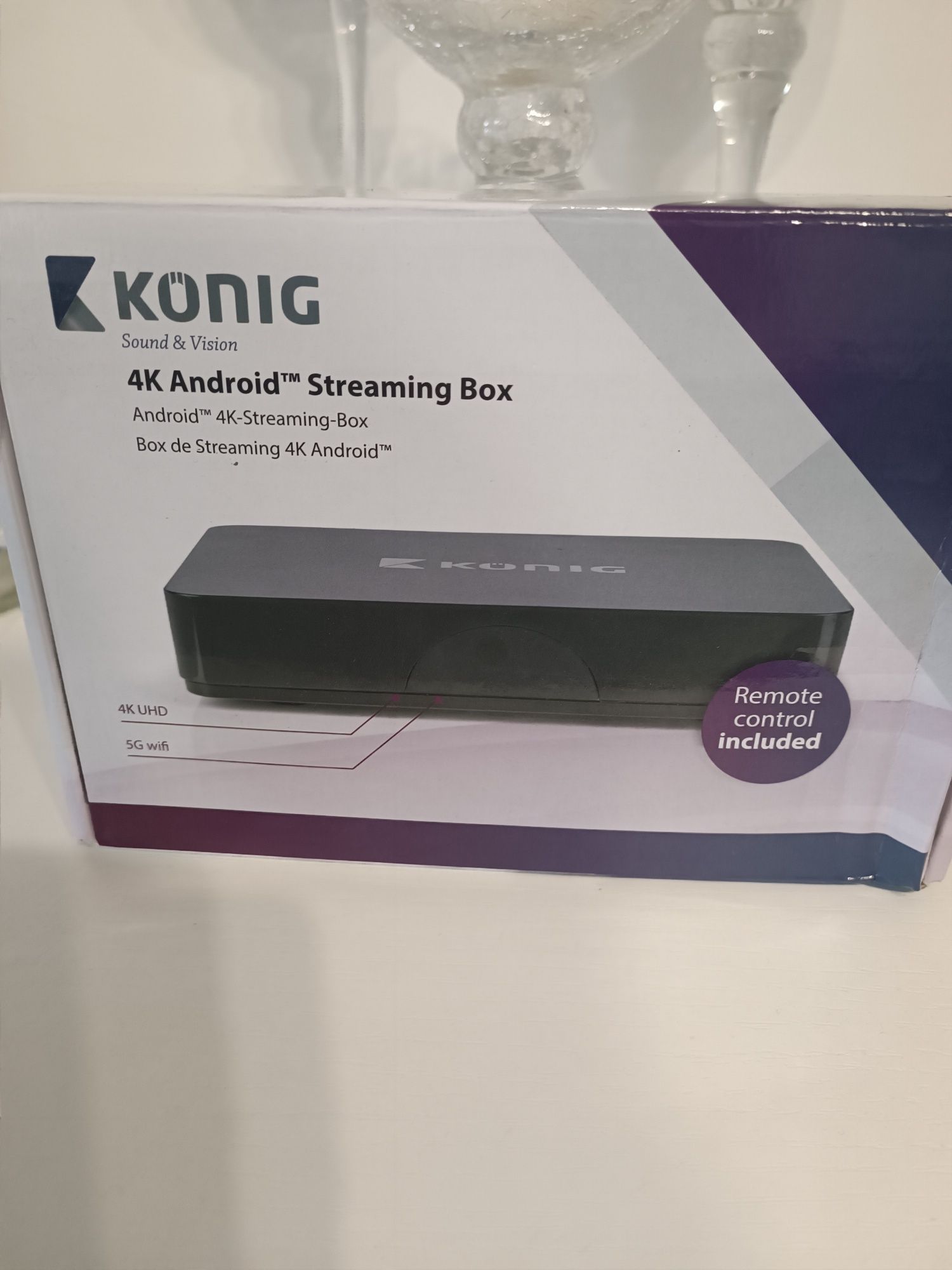 Box Android UHD 4K 5g