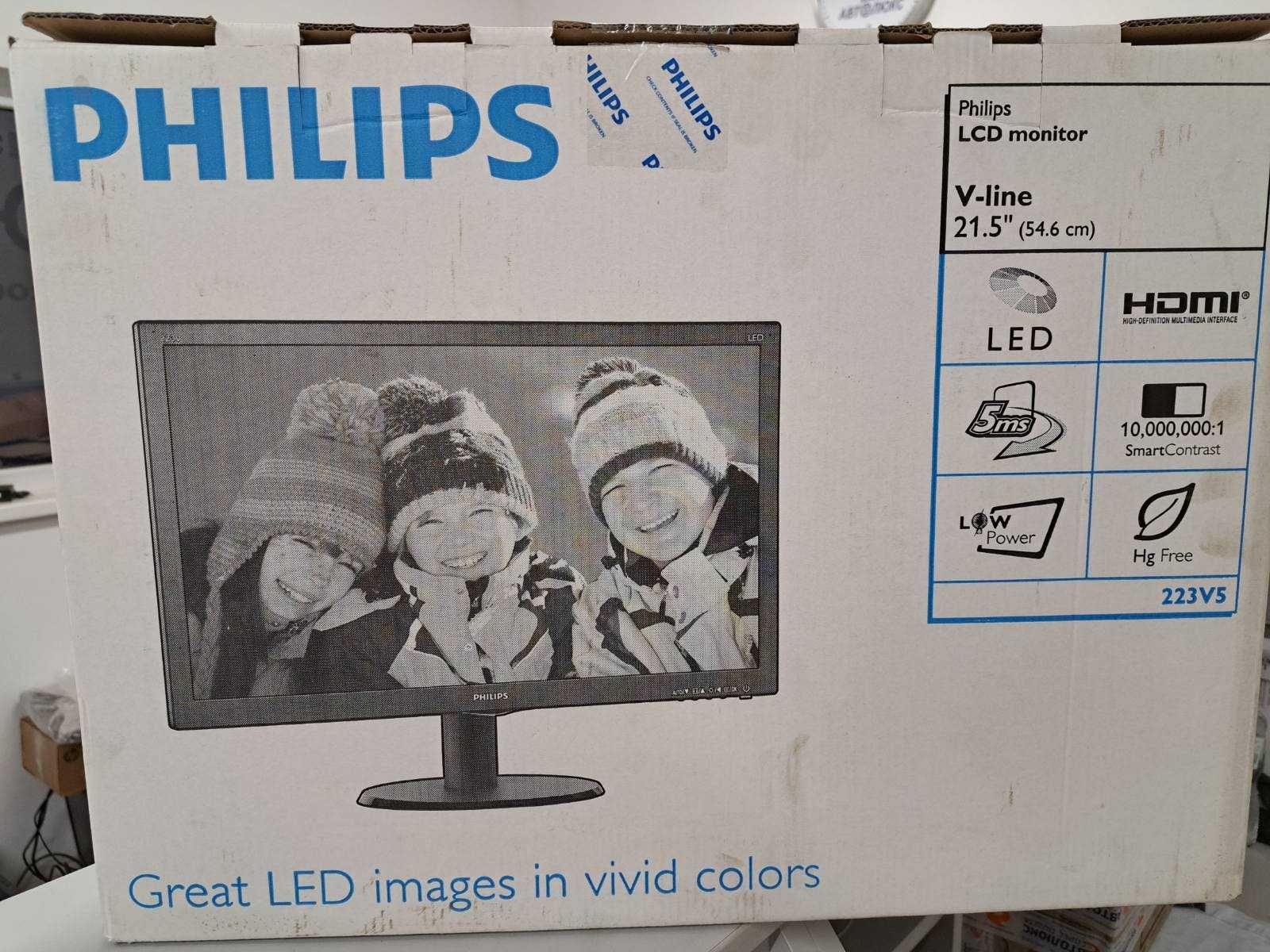 Монітор PHILIPS 21.5 дюймів
