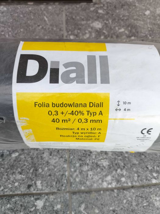 Folia budowlana gruba 40m2