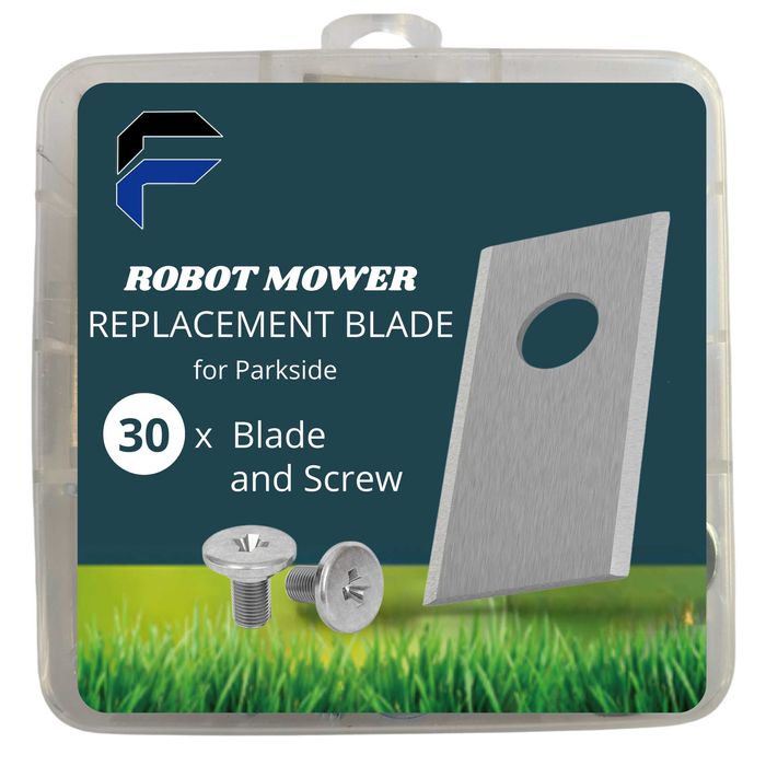 30x Nożyki Ostrza do Kosiarki Robota Koszącego PARKSIDE Lidl Śruby M5
