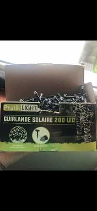 Fita de luzes  leds solares (200 LED's)
