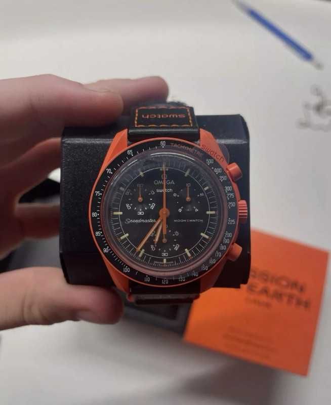 Omega x Swatch Lava SO33O100 Szybki Zakup z Dostawą 48h