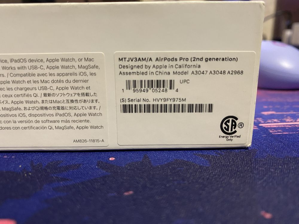 Airpods pro 2 type c без правого навушника