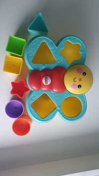 Fisher Price Motylek Sorter Kształtów Zabawka dla maluszka Kształty