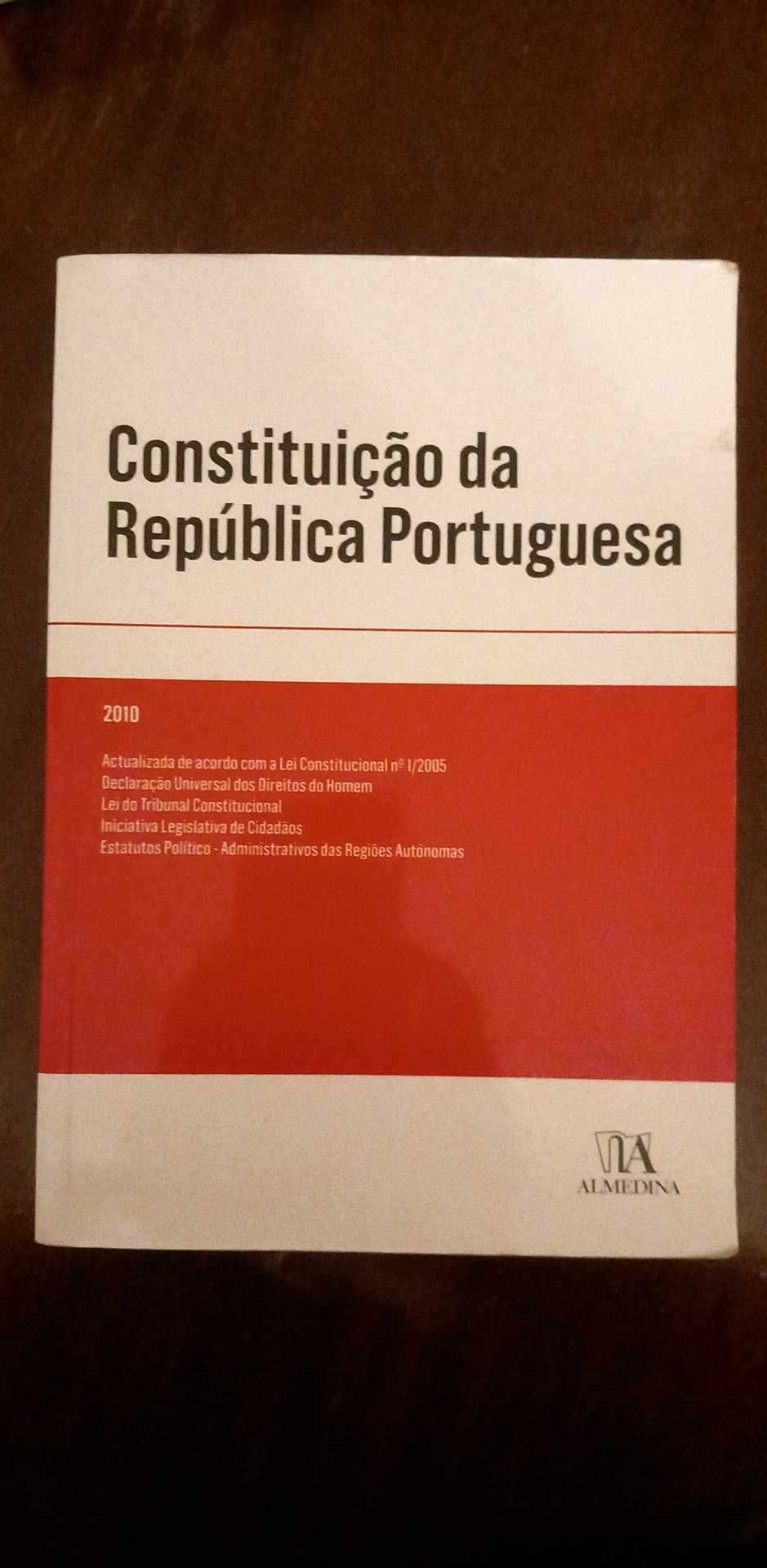 Livro Constituição da República Portuguesa Direitos do Homem