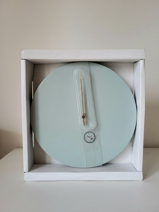 Zegar ścienny miętowy Jysk Denno