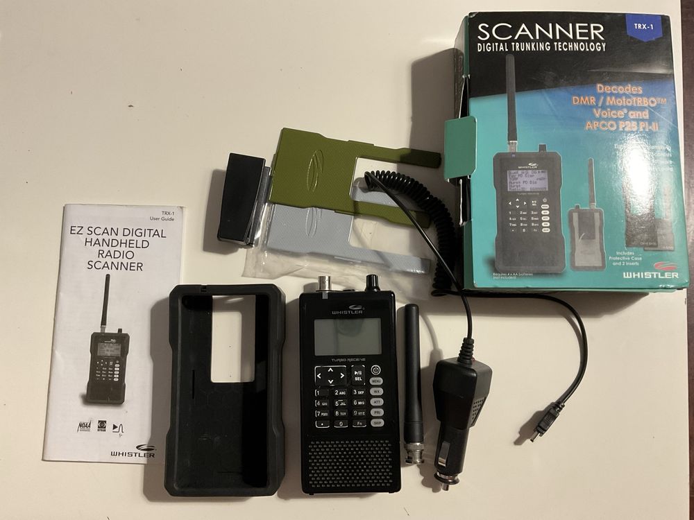 WHISTLER TRX-1 cyfrowy skaner radiowy odbiornik