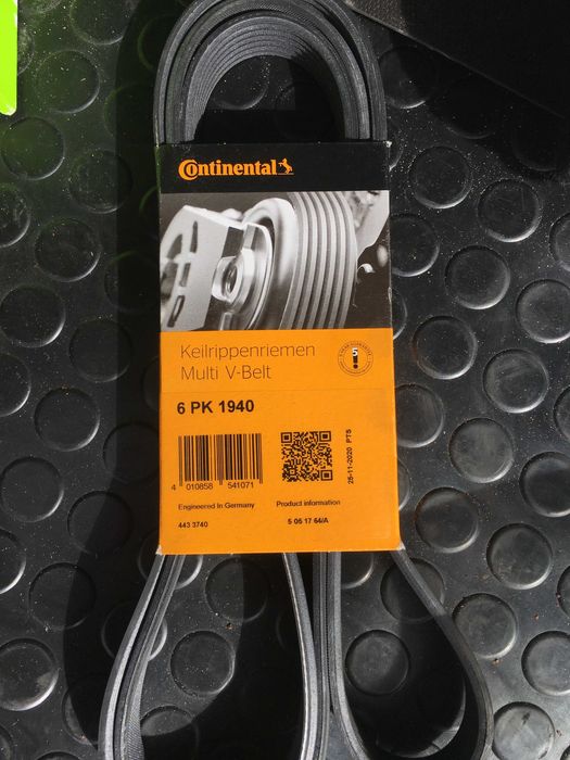 CONTINENTAL Correia Alternador 6 PK 1940mm trapezoidal estriada