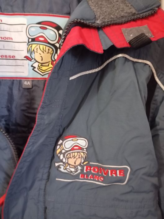 Conjunto casaco e calças neve