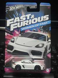 Hot Wheels Porshe 718 Cayman GT4 Fast&Furious