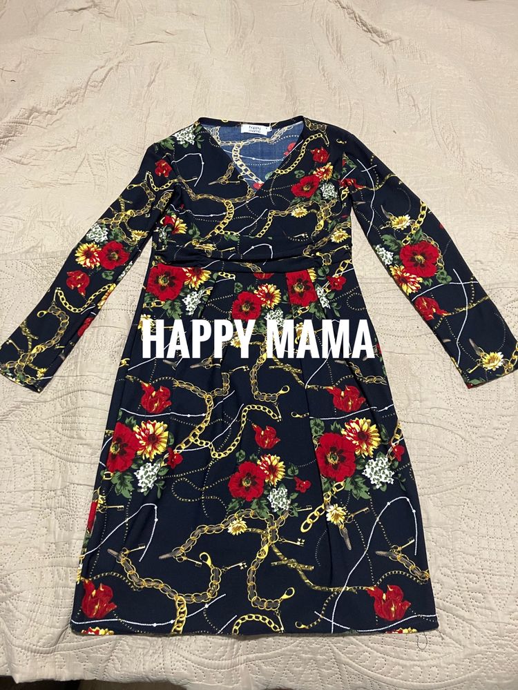 Sukienka ciążowa do karmienia Happy Mama roz M