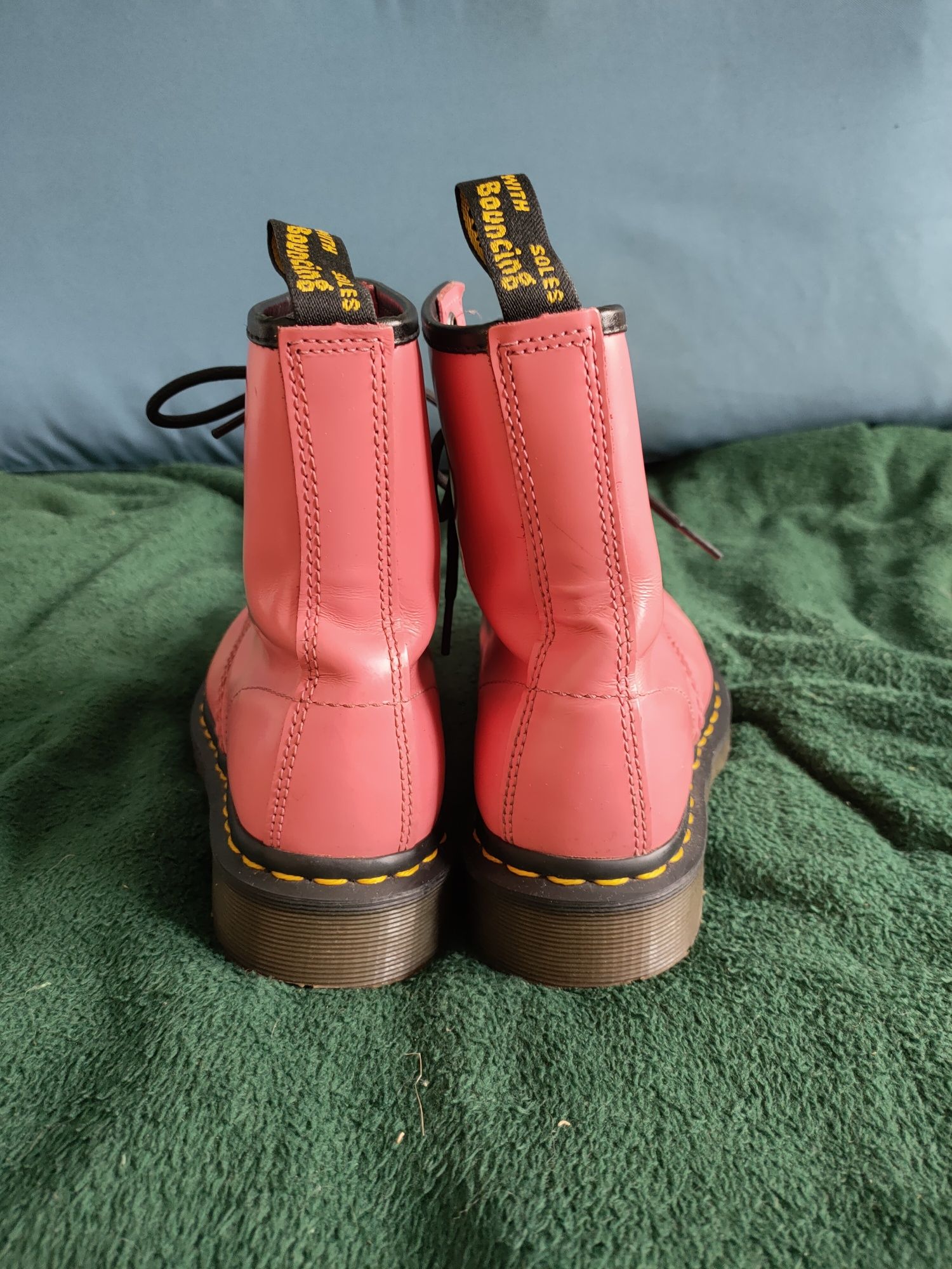 buty Dr. Martens glany różowe rozmiar 37
