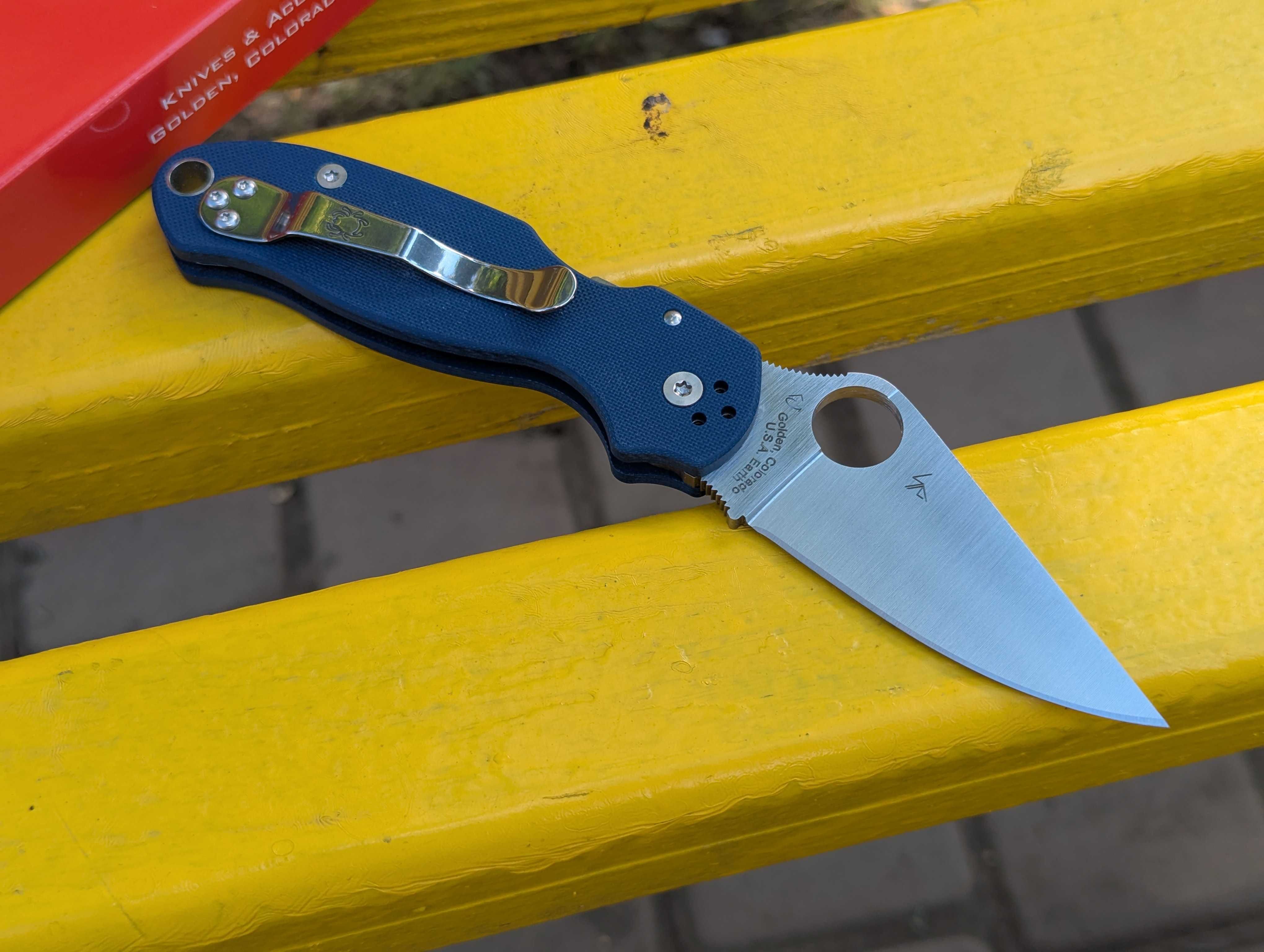 Складаний ніж Spyderco Para 3 SPY27