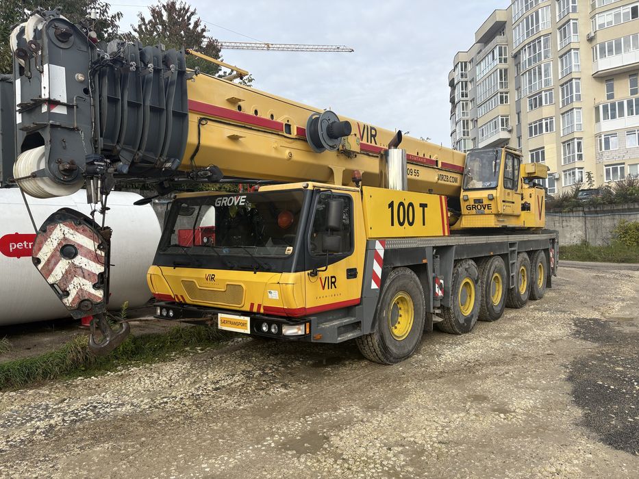 Оренда Автокранів 100т та 40т