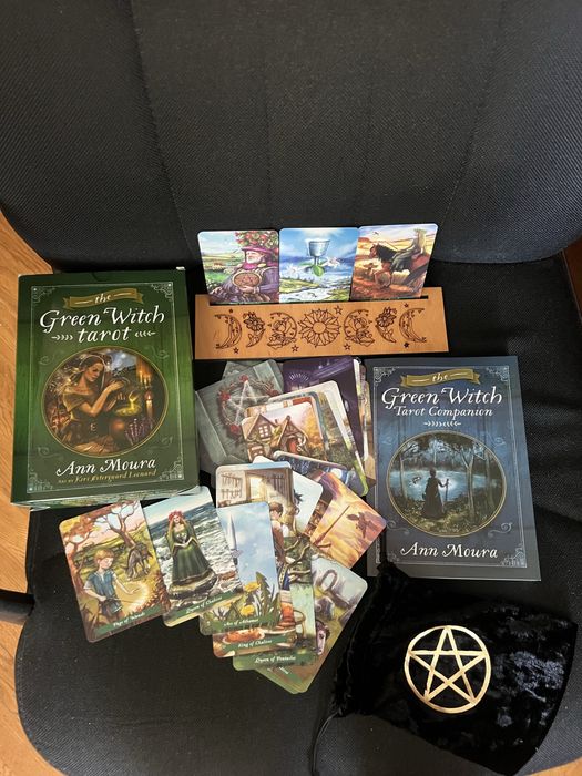 Набір Таро карты книга The Green Witch Tarot - Таро Зеленої Відьми