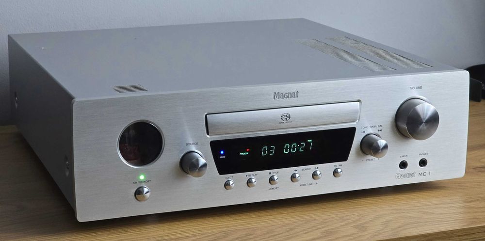 Magnat MC1 Amplituner Hybrydowy Lampowy Odtwarzacz SACD CD