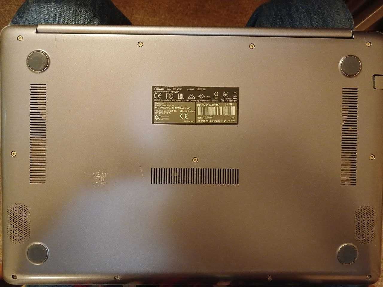 Ноутбук Asus vivobook n580v