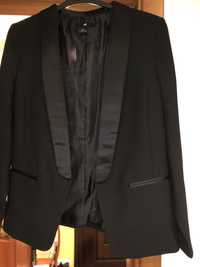 Пиджак (Блейзер)Черный H&M и белый Vila размер М или S доя оверсайз