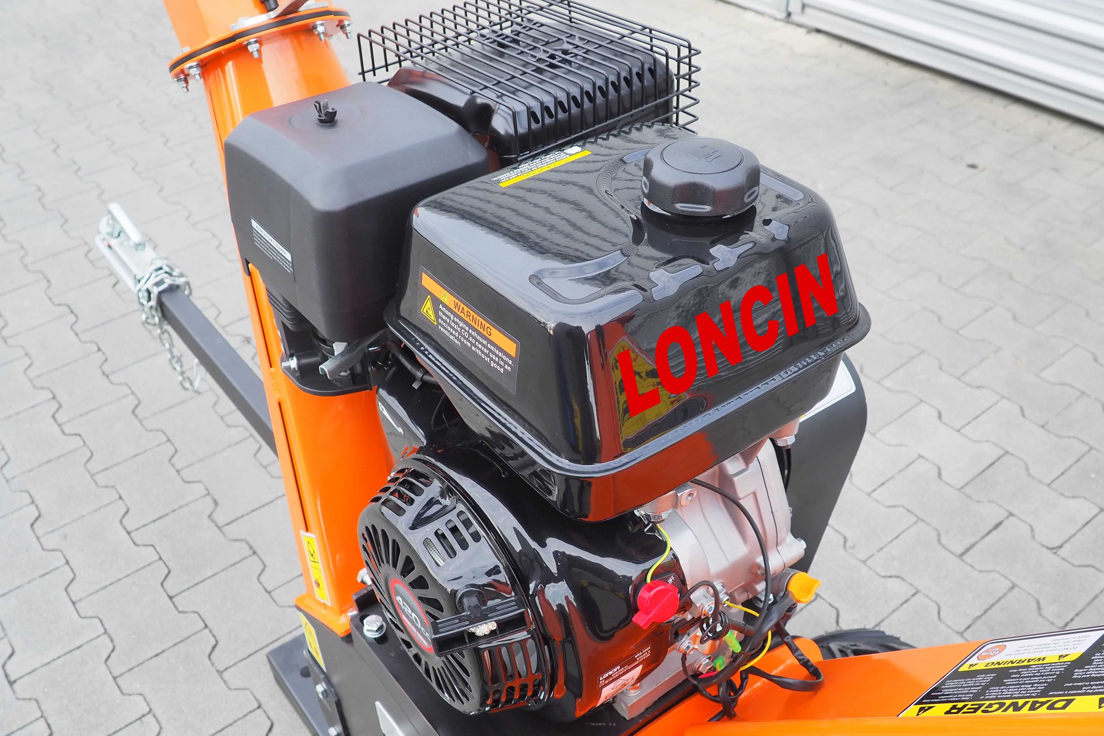 Rozdrabniacz spalinowy rębak GRUBBER 15 KM Loncin PROMOCJA