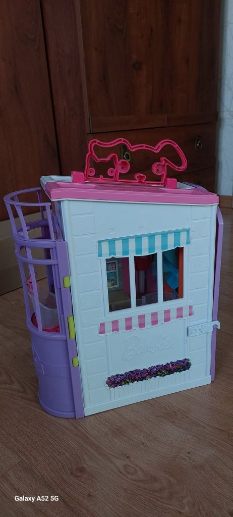 Domek dla lalek barbie klinika dla zwierząt matel