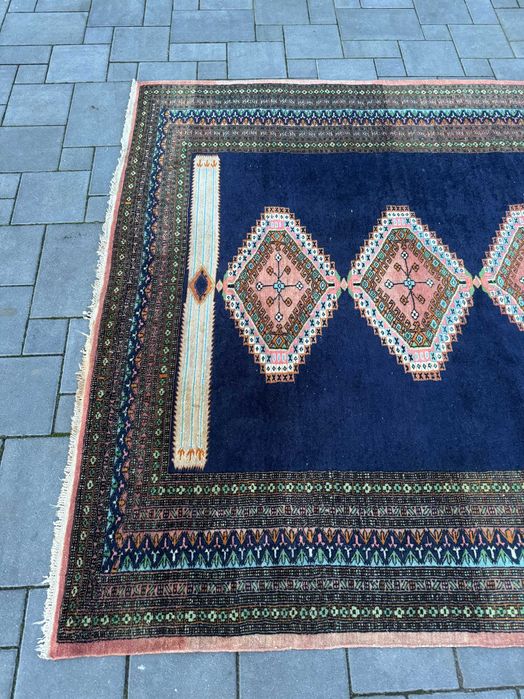 Pakistański Ręcznie Tkany Wełniany Dywan 273x163