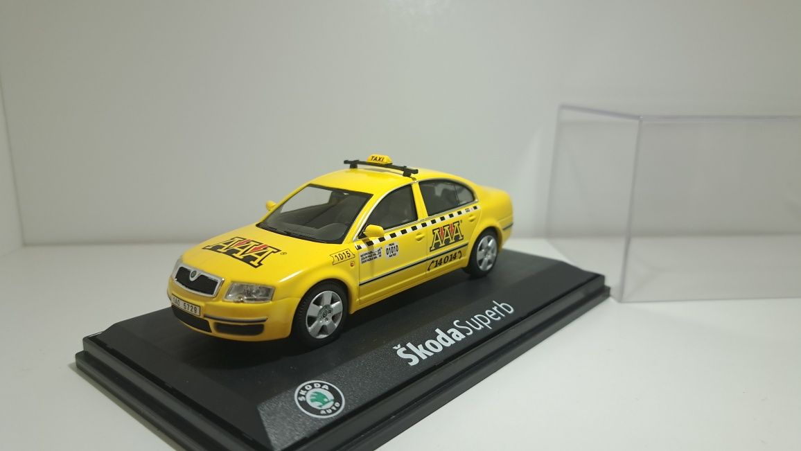 Škoda Skoda Superb Taxi Abrex 1/43 UNIKAT