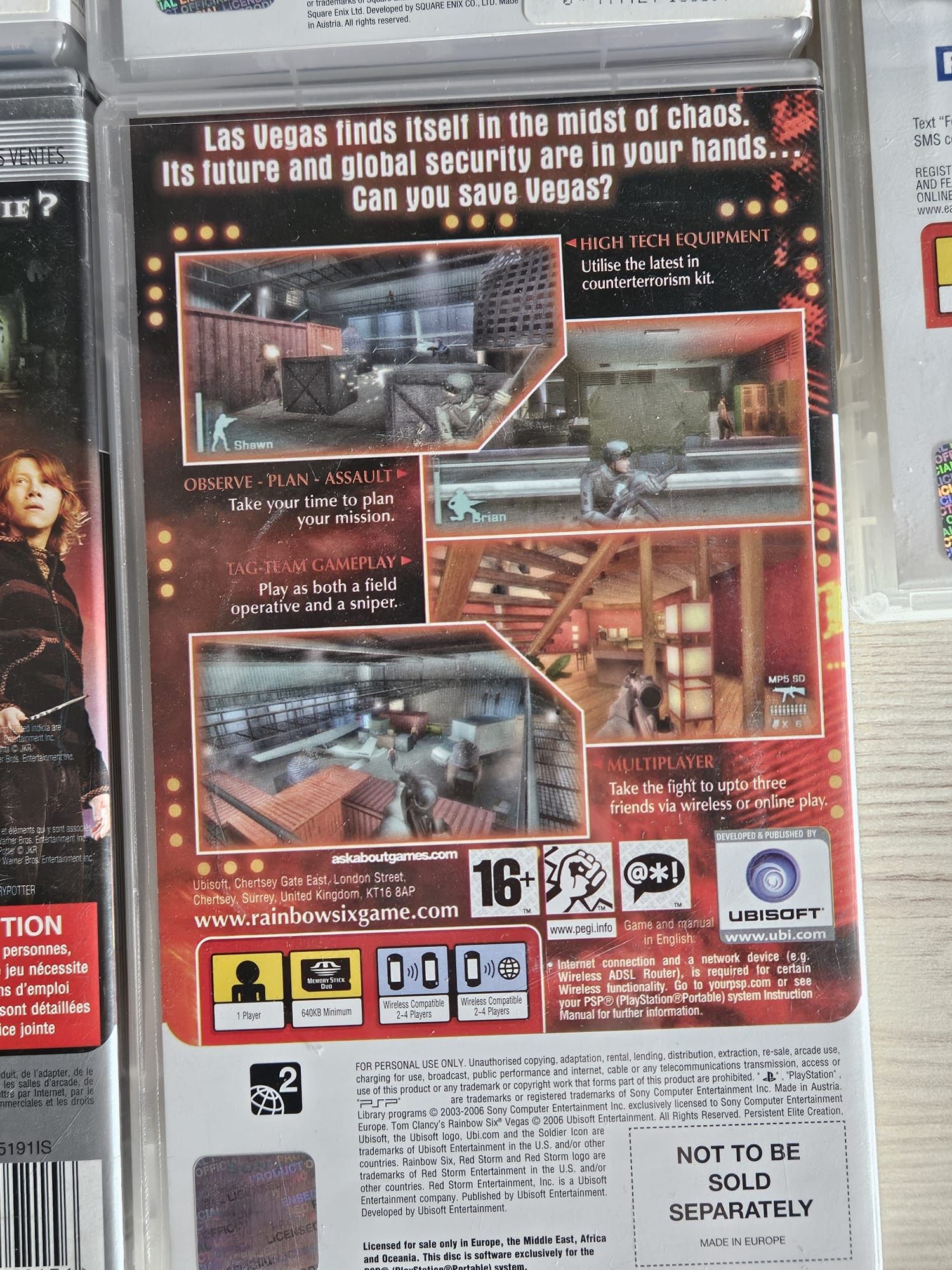 Gry na PlayStation Portable, PSP