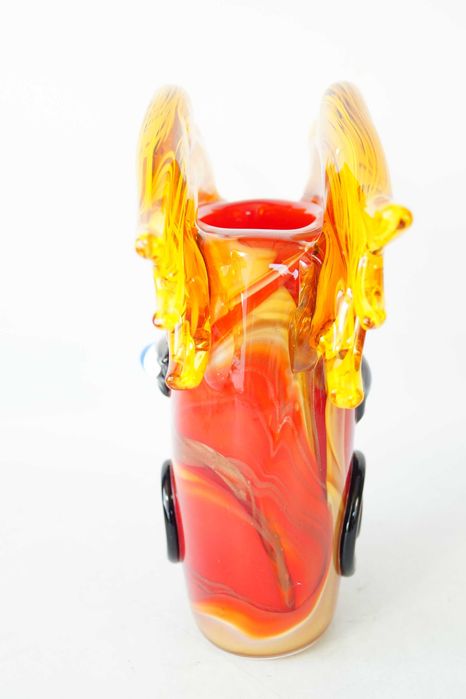 Figurka Murano style WAZON twarz design abstrakcja